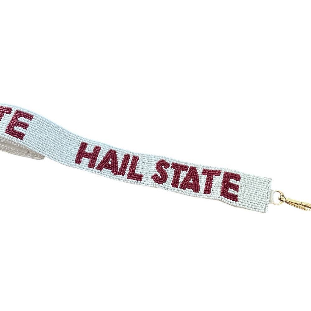 Hail State Bag Strap l Miss State Bag Strap l Game Day Bag Strap l Gift for Her